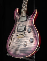Used Paul Reed Smith Wood Library Custom 24 Semi-Hollow Charcoal Purple Burst