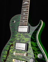 Paul Reed Smith Wood Library McCarty Singlecut 594 Semi-Hollow Brian's Limited Jade Green Burst