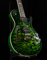Paul Reed Smith Wood Library McCarty Singlecut 594 Semi-Hollow Brian's Limited Jade Green Burst
