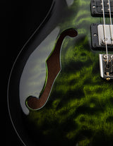 Paul Reed Smith Wood Library Special Semi-Hollow Jade Green Smokeburst Brian's Guitars Limited