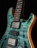 Paul Reed Smith Wood Library Special Semi-Hollow Teal Fade Brian's Guitars Limited