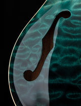 Paul Reed Smith Wood Library Special Semi-Hollow Teal Fade Brian's Guitars Limited