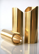 The Rock Slide Polished Brass Slide-Brian's Guitars