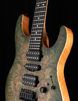Suhr Custom Modern Faded Trans Green Burst