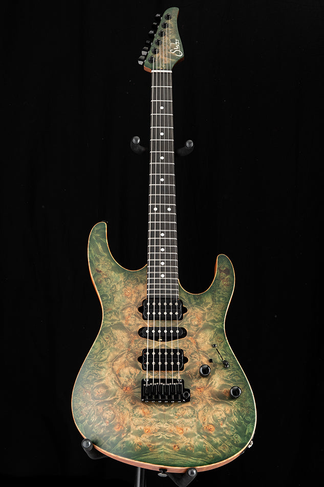 Suhr Custom Modern Faded Trans Green Burst