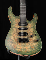 Suhr Custom Modern Faded Trans Green Burst