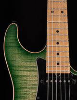Suhr Standard Custom Faded Trans Green Burst