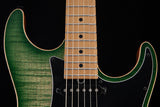 Suhr Standard Custom Faded Trans Green Burst