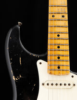 Used Fender Custom Shop 1957 Reissue Stratocaster Black Relic