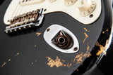 Used Fender Custom Shop 1957 Reissue Stratocaster Black Relic