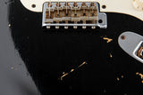 Used Fender Custom Shop 1957 Reissue Stratocaster Black Relic