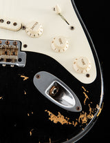Used Fender Custom Shop 1957 Reissue Stratocaster Black Relic