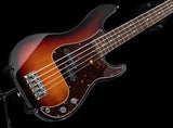 Used Fender American Professional II Precision Bass V Sunburst