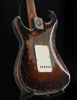 Used Fender Custom Shop 1955 Faded 2-Tone Sunburst Stratocaster Masterbuilt by Dale Wilson