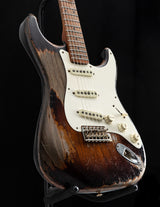 Used Fender Custom Shop 1955 Faded 2-Tone Sunburst Stratocaster Masterbuilt by Dale Wilson