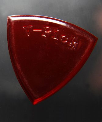 V-Picks Small Pointed Ruby Red-Accessories-Brian's Guitars