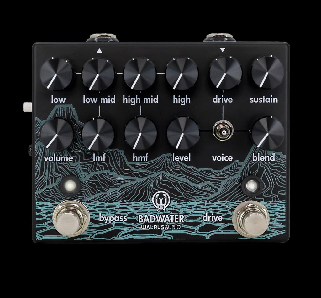 Walrus Audio Badwater Bass Pre-Amp and D.I.