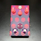 Beetronics Octahive High Gain Fuzz Effects Pedal Custom Skulls