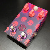 Beetronics Octahive High Gain Fuzz Effects Pedal Custom Skulls