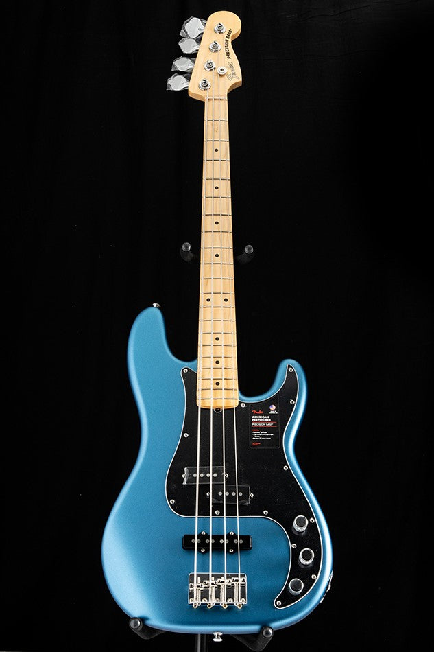 BASSO ELETTRICO FENDER American Performer Precision Bass MN Satin Lake  Placid Blue – Firefly Audio