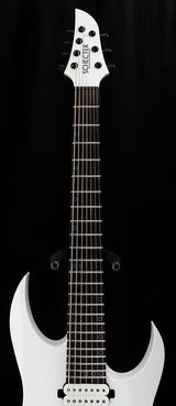Used Schecter USA Keith Merrow KM-7 Snowblind White Satin Pearl