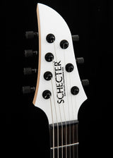 Used Schecter USA Keith Merrow KM-7 Snowblind White Satin Pearl
