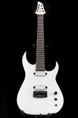 Used Schecter USA Keith Merrow KM-7 Snowblind White Satin Pearl