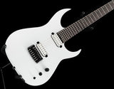 Used Schecter USA Keith Merrow KM-7 Snowblind White Satin Pearl