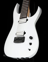 Used Schecter USA Keith Merrow KM-7 Snowblind White Satin Pearl