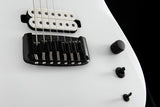 Used Schecter USA Keith Merrow KM-7 Snowblind White Satin Pearl