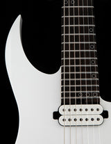 Used Schecter USA Keith Merrow KM-7 Snowblind White Satin Pearl