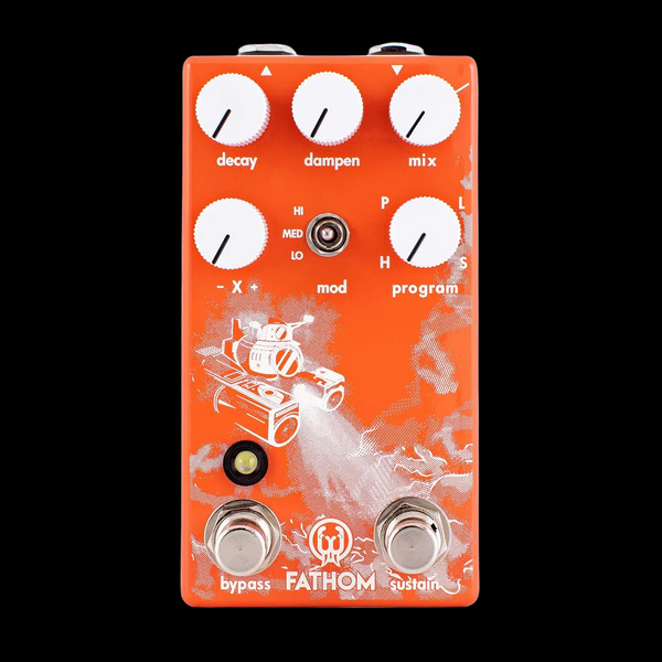 Walrus Audio Limited Edition Coral Series Fathom Multi-Function Reverb