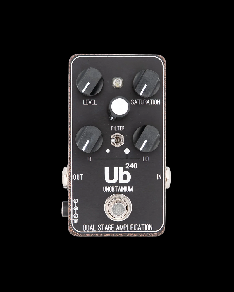 unobtainium pedal Dual Stage Amplification Unobtainium 240 MK2 Fuzz