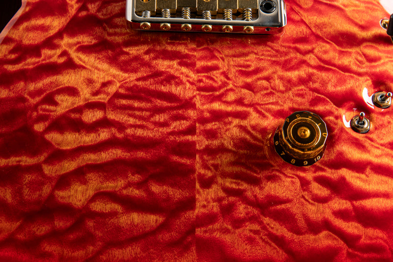 Used Paul Reed Smith Wood Library Special Semi-Hollow Blood Orange