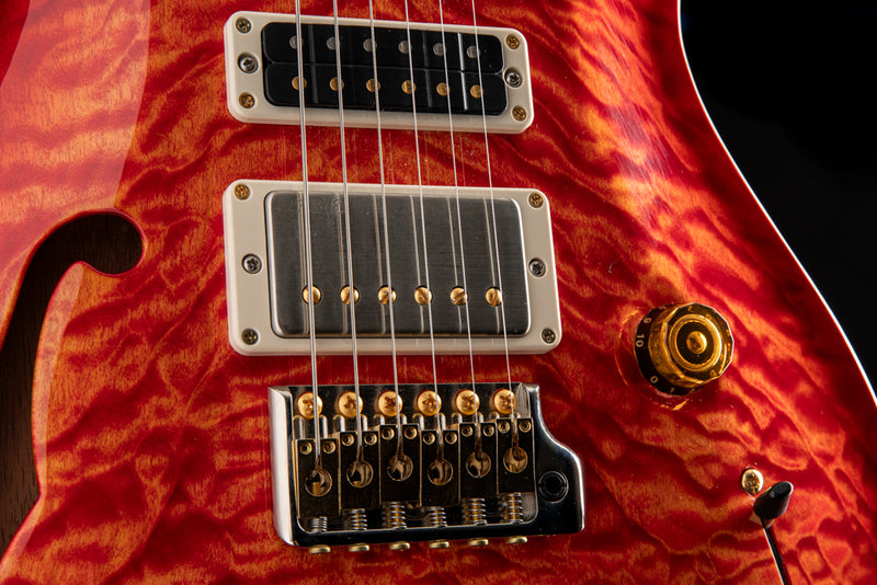 Used Paul Reed Smith Wood Library Special Semi-Hollow Blood Orange