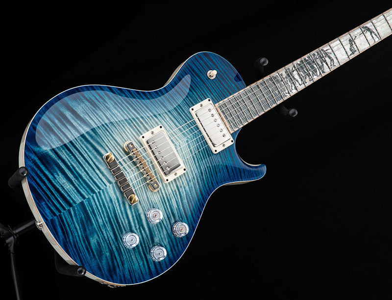 Used Paul Reed Smith Private Stock Singlecut 594 Walking Zombie Ice Blue