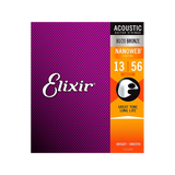 Elixir Nanoweb Acoustic 80/20 Bronze Acoustic Guitar Strings