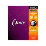 Elixir Nanoweb Acoustic Phosphor Bronze Acoustic Guitar Strings