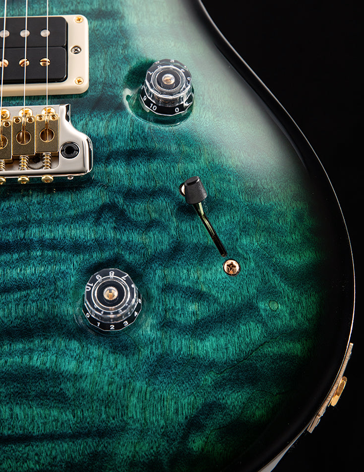 Used Paul Reed Smith Custom 24 Blue Green Smokeburst