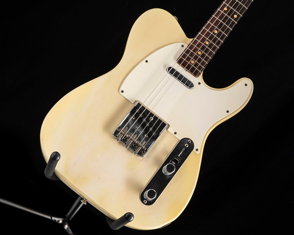 1963 Fender Telecaster Refinished in Olympic White Refinish