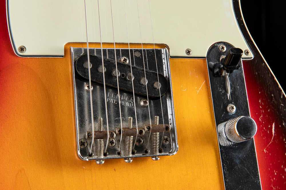 1963 Fender Telecaster Custom Sunburst | Double Bound Tele