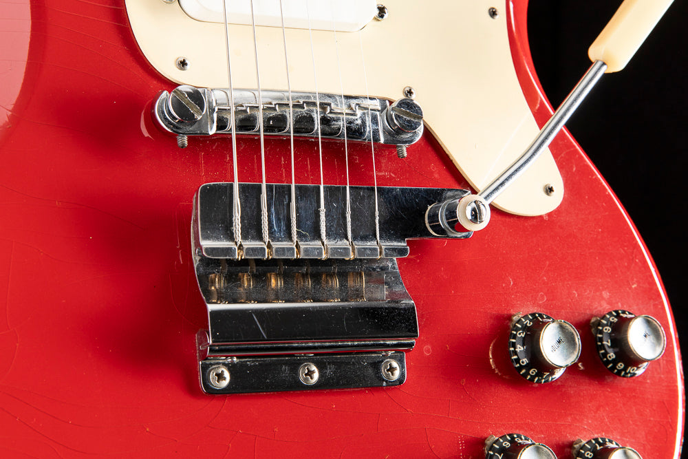1968 Gibson Melody Maker Fire Engine Red | Student Guitar