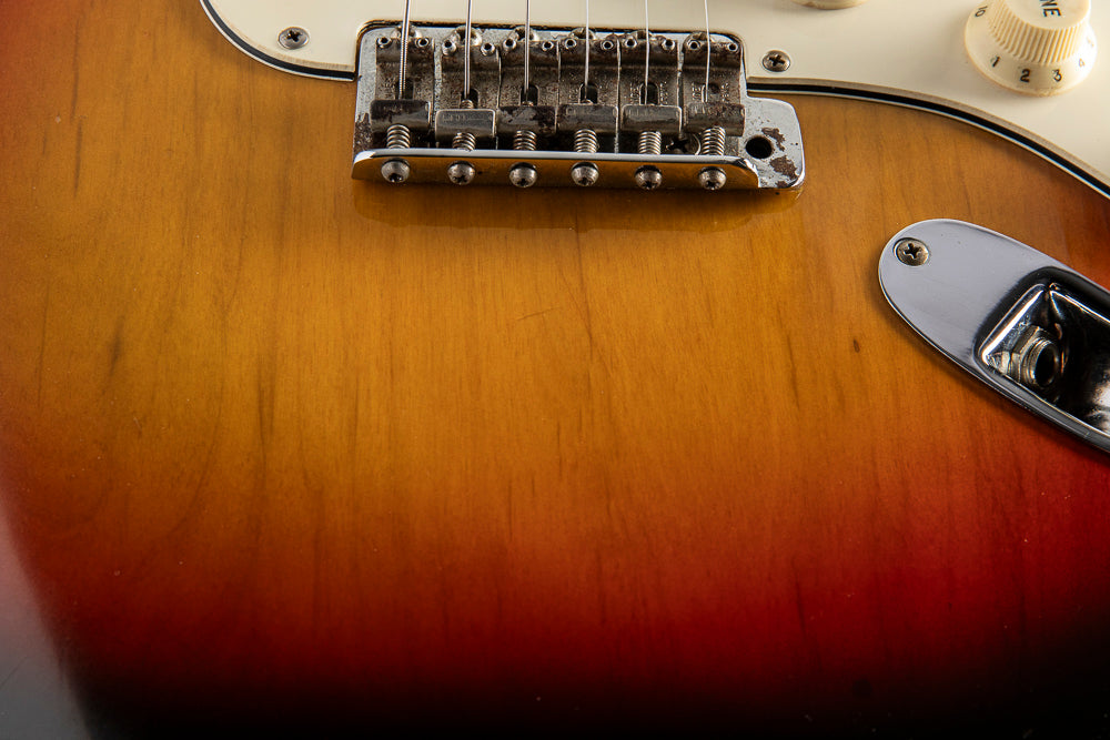 1969 Fender Stratocaster 3-Tone Sunburst | Vintage Fender Guitar