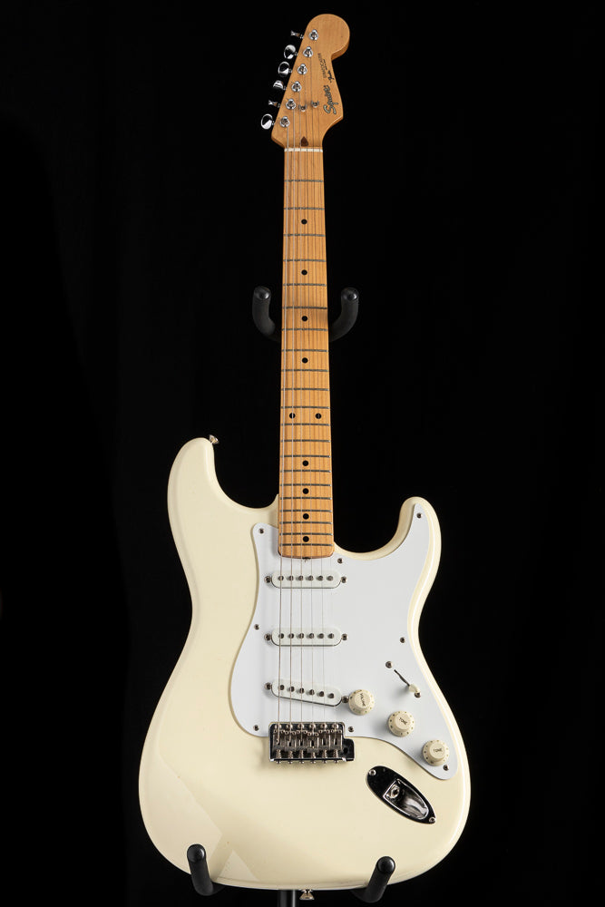 1985 Squier '57 Stratocaster Olympic White