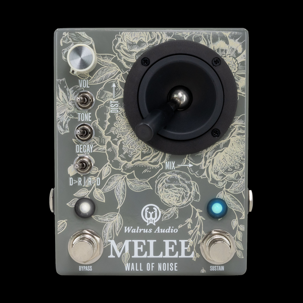 Walrus Audio 2024 Floral Series Melee: Wall of Noise Walrus Audio 2024 Floral Series Melee: Wall of Noise