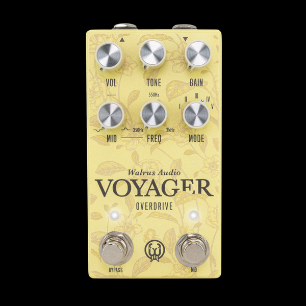 Walrus Audio 2024 Floral Edition Voyager Preamp/Overdrive MKII