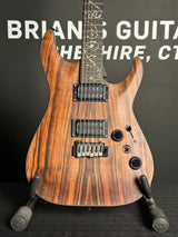 Used Schecter C-1 Exotic Ebony Satin