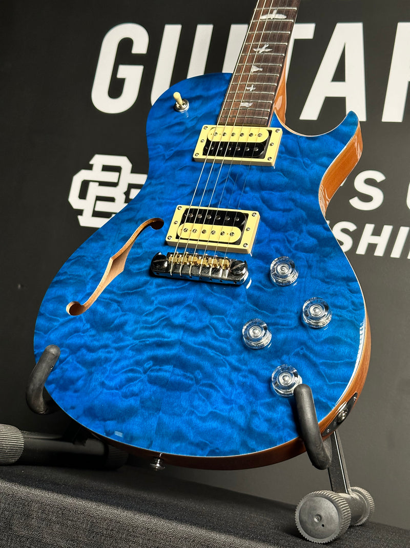 Used Paul Reed Smith SE Zach Myers Blue Matteo Quilt Brian’s Guitars Limited