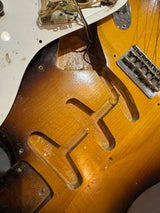 1957 Fender Stratocaster Hardtail 2-Tone Sunburst