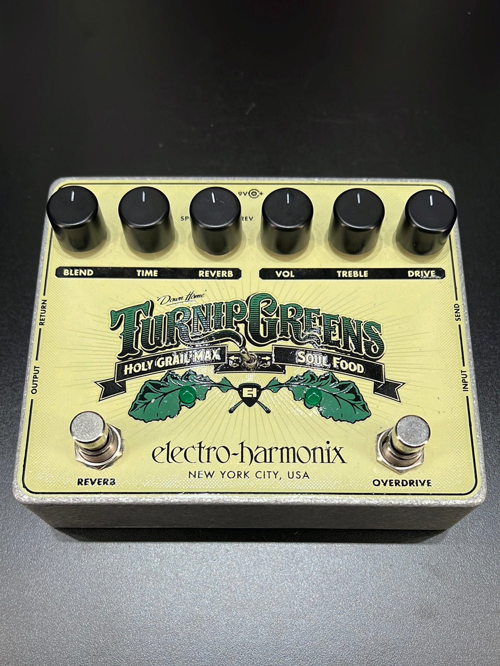 Pedale Multi-Effetto Electro Harmonix Turnip Greens - Overdrive Soul Food E Riverbero Holy Grail Max - Foto 6